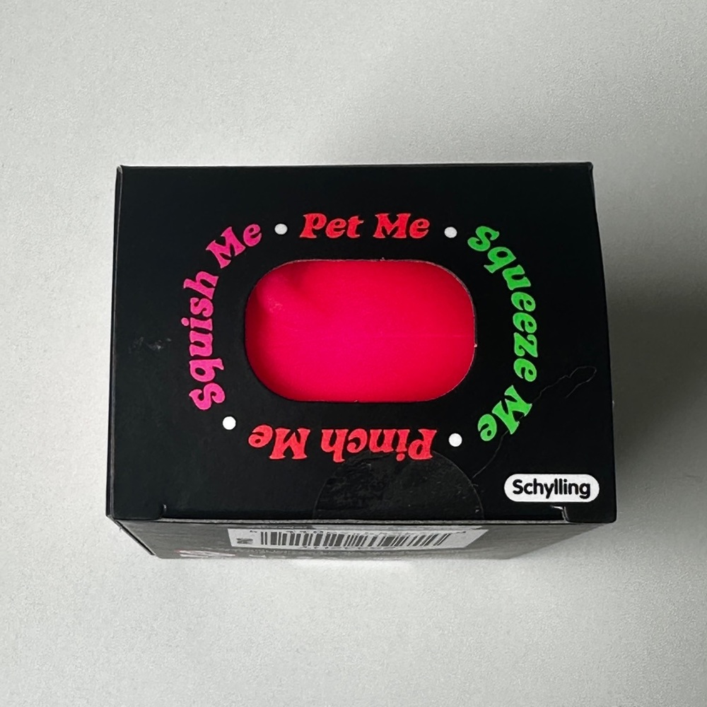NeeDoh Funky Pup Bright Pink Squeeze Toy - Picture 2 of 3